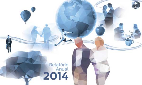 Capa do Relatório Anual de 2014 da Fundação Itaúsa Industrial